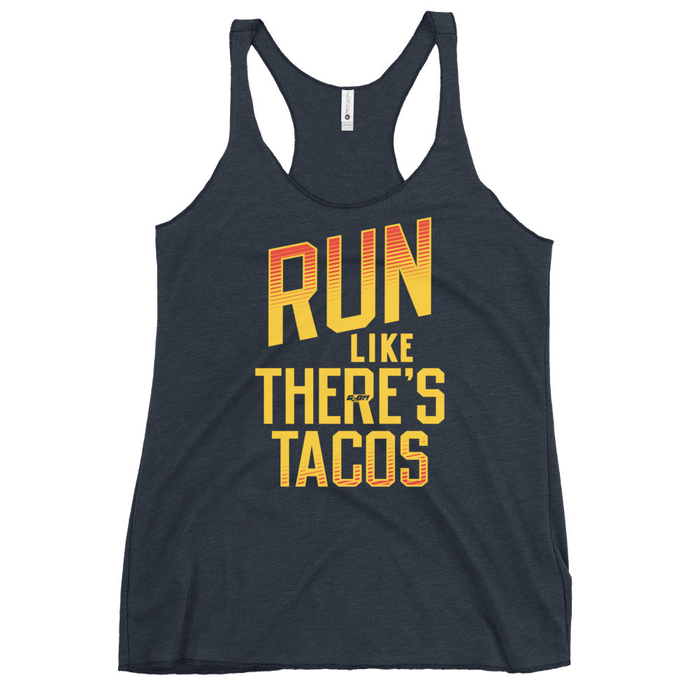 Run Like There's Tacos Women's Racerback Tank