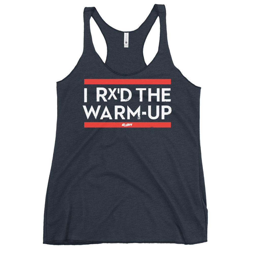 I Rx'd The Warm-Up Women's Racerback Tank