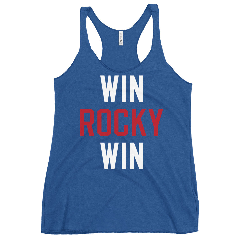 Win Rocky Win Women's Racerback Tank