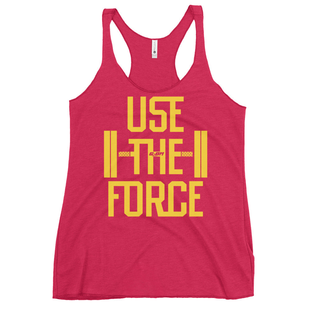 Use The Force Women's Racerback Tank