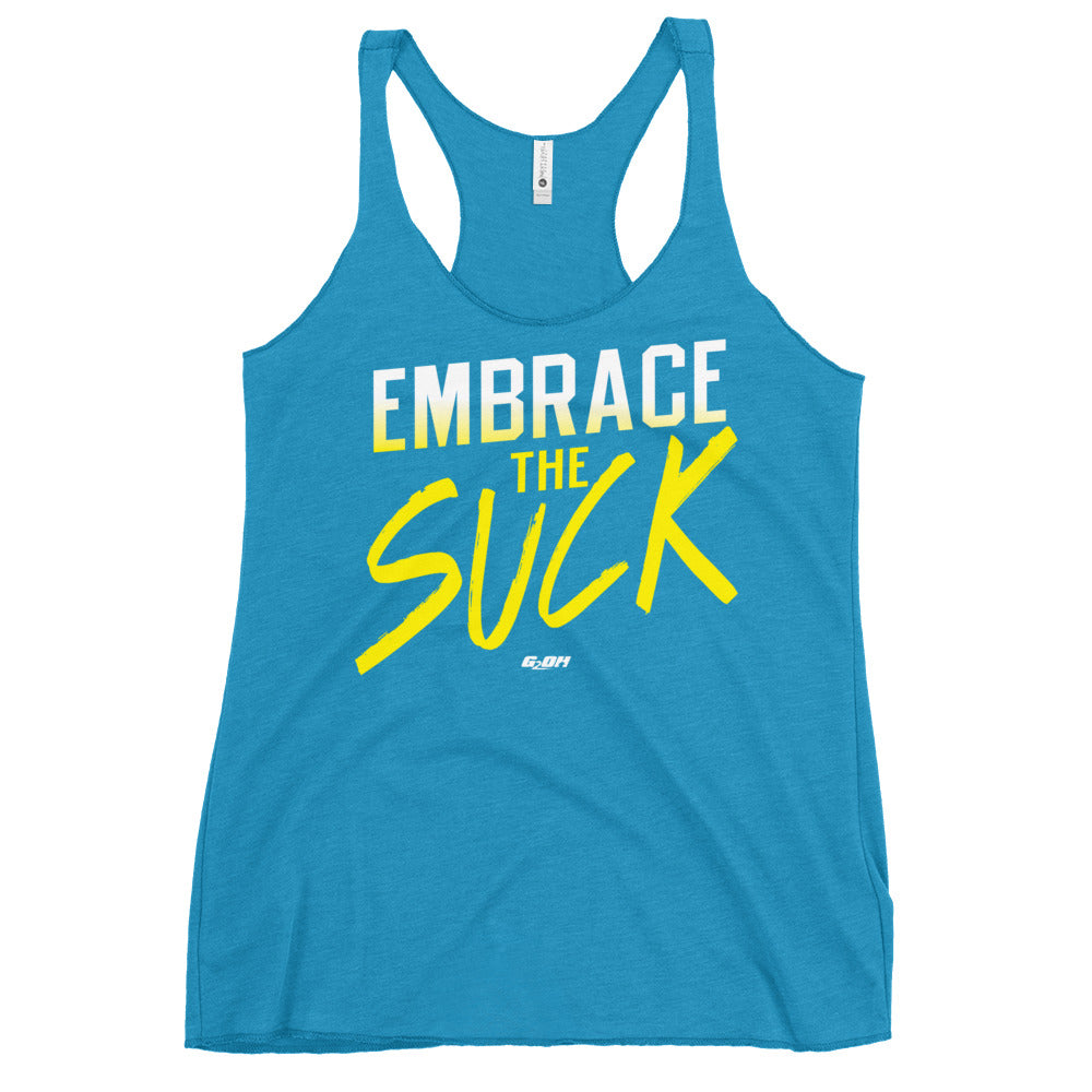 Embrace The Suck Women's Racerback Tank