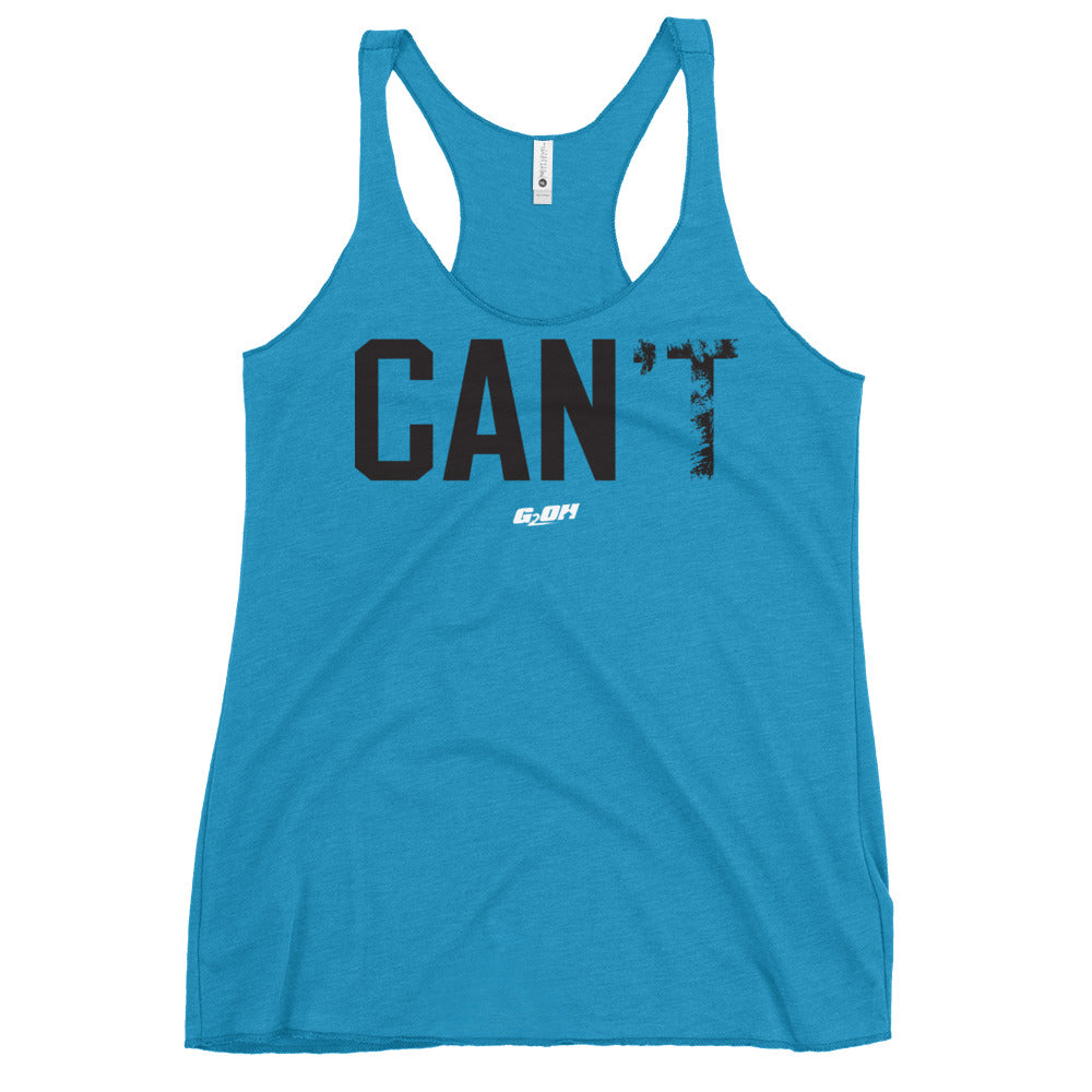 Can't Women's Racerback Tank